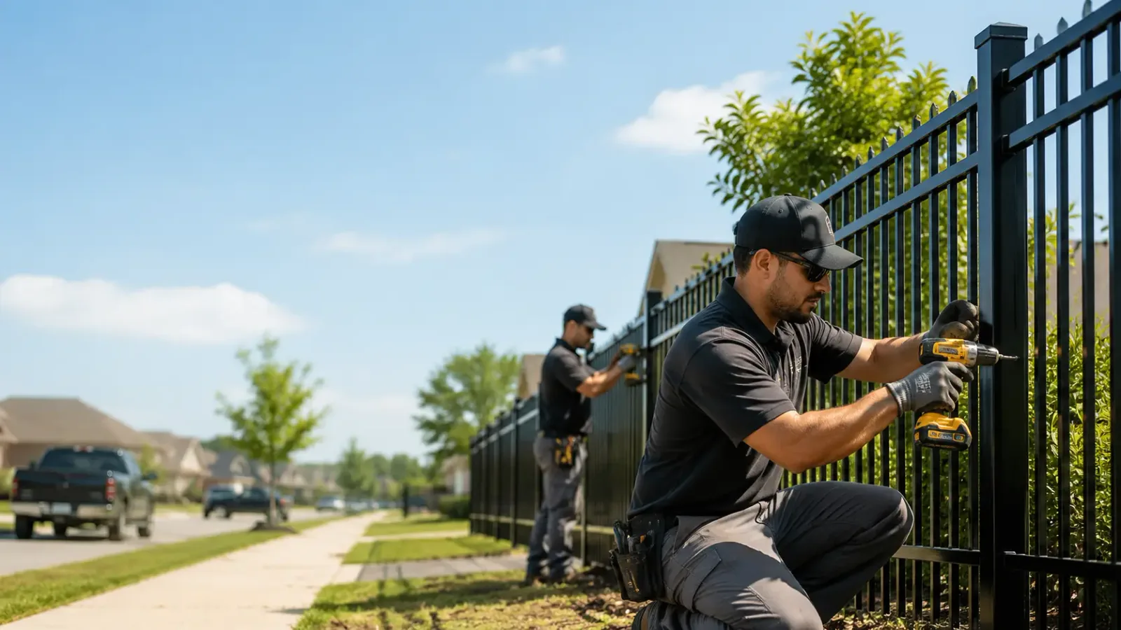 Metal Fence Installation in Halethorpe, MD